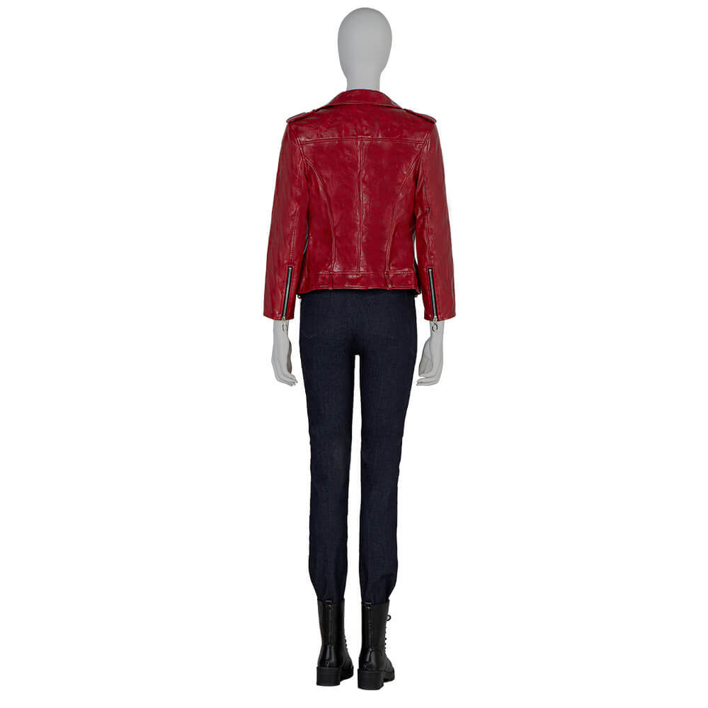 Resident Evil: Infinite Darkness Claire Redfield Cosplay Costume Jacket Shoes