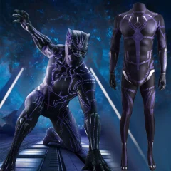 Black Panther: Wakanda Forever T'Challa Cosplay Costume Adult Kids Takerlama