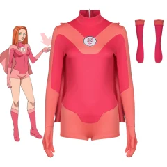 Invincible Atom Eve Cosplay Costume Halloween Party Takerlama