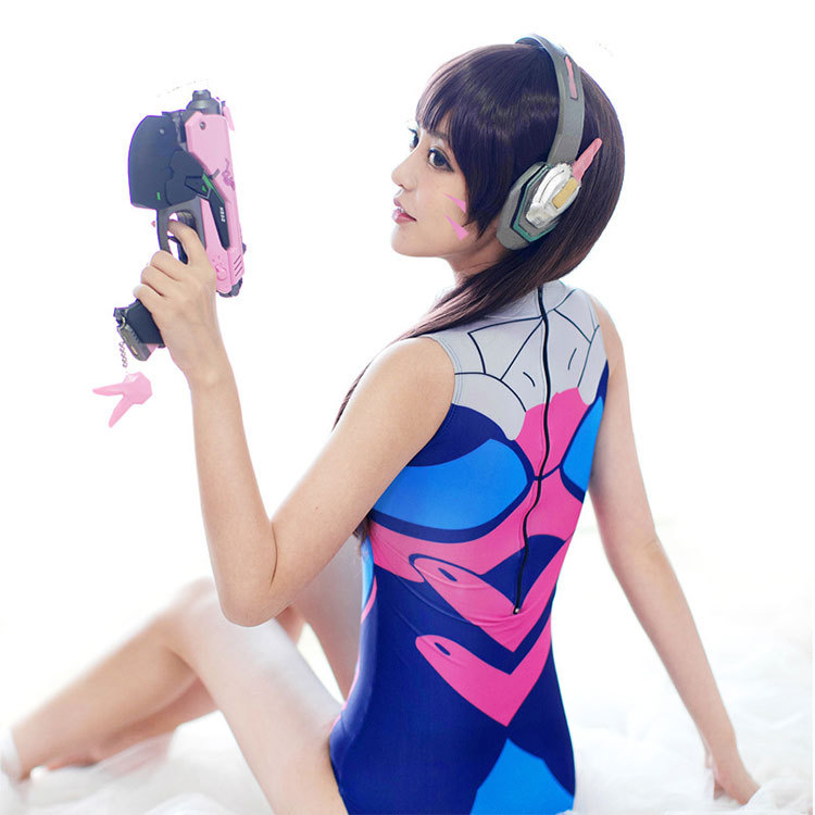 Overwatch DVA Hana Song Swimwear