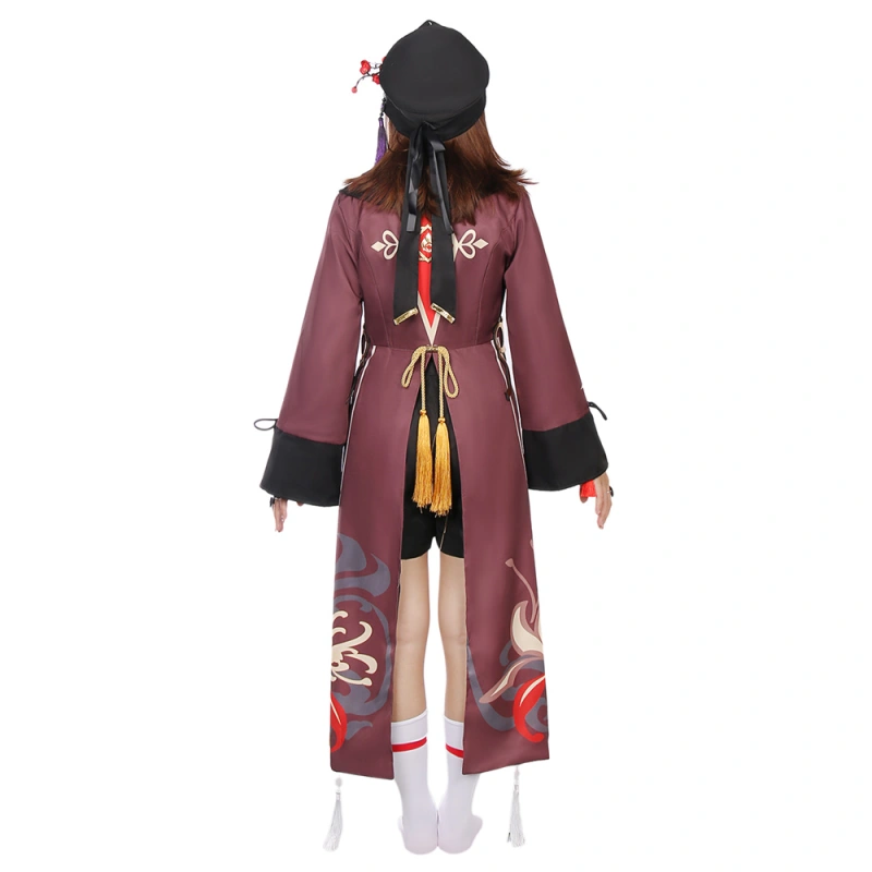 Genshin Impact Hu Tao Cosplay Costume Adults Kids