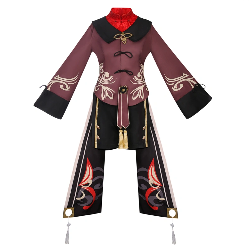 Genshin Impact Hu Tao Cosplay Costume Adults Kids