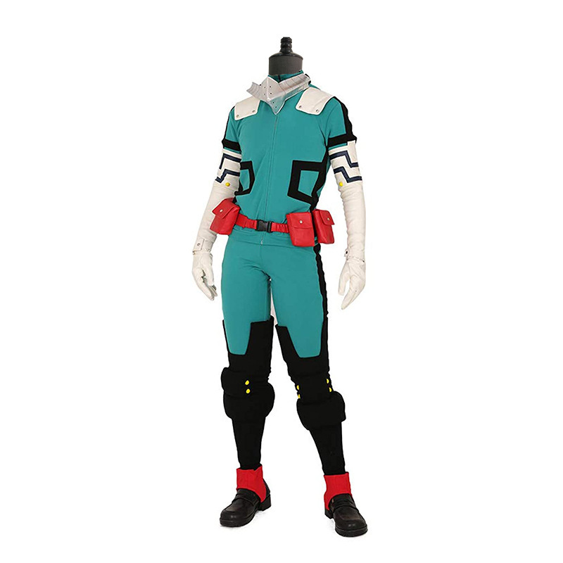 My Hero Academia Deku Izuku Midoriya Hero Cosplay Costume