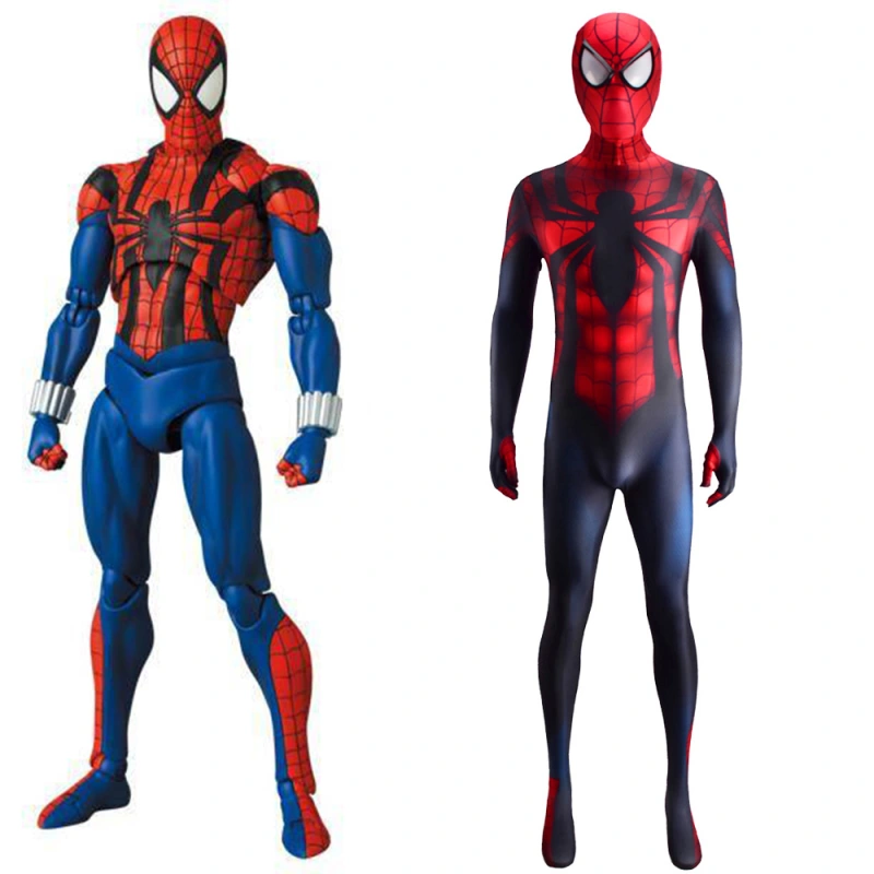 Scarlet Spider-Man Ben Reilly Cosplay Costume Adults Kids-Takerlama