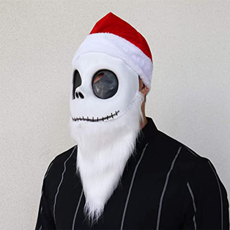 The Nightmare Before Christmas Jack Skellington Latex Mask (Without Hat)