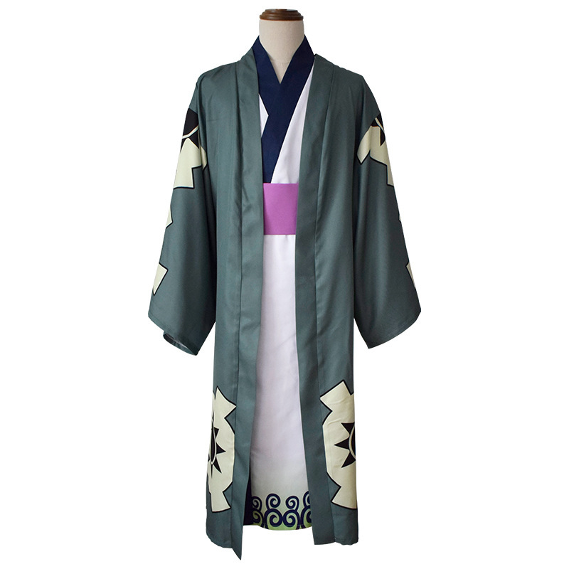 One Piece Wano Country Roronoa Zoro Cosplay Costume