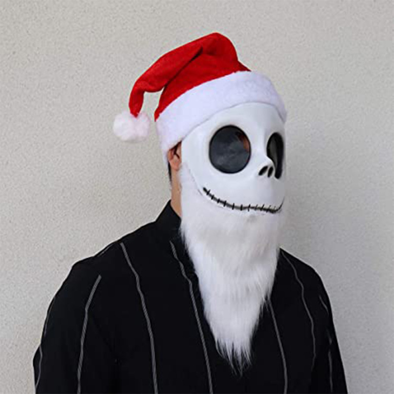 The Nightmare Before Christmas Jack Skellington Latex Mask (Without Hat)