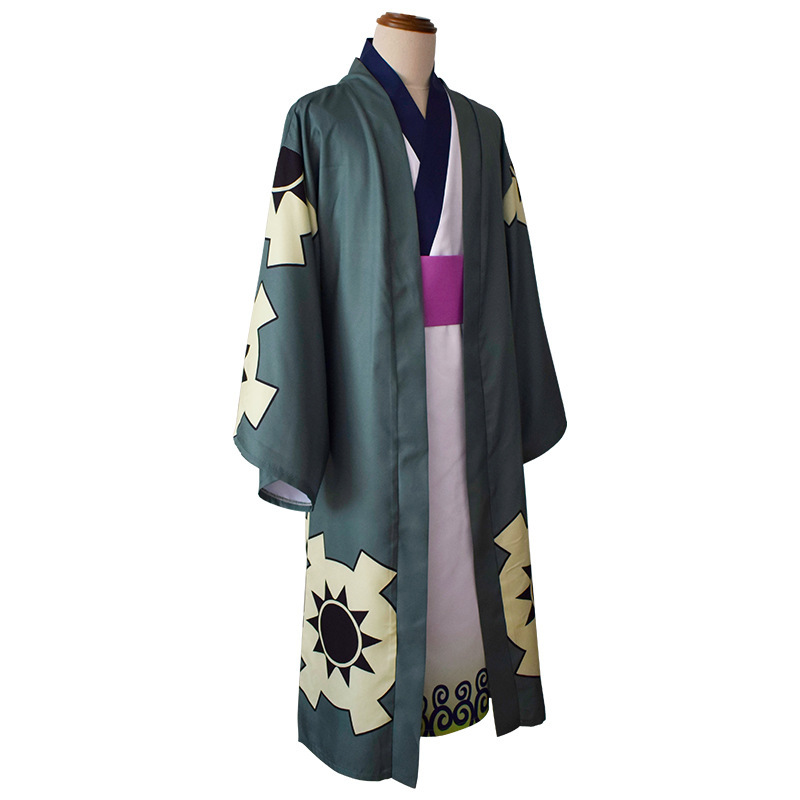 One Piece Wano Country Roronoa Zoro Cosplay Costume