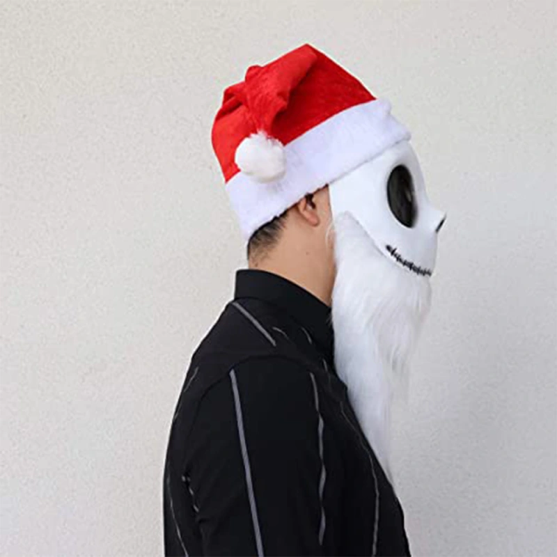 The Nightmare Before Christmas Jack Skellington Latex Mask (Without Hat)