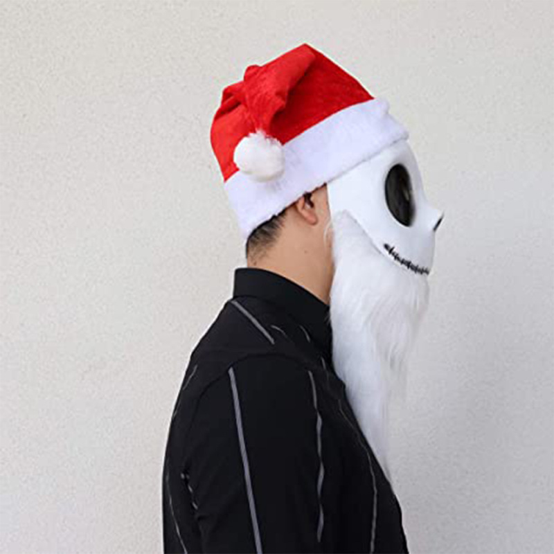 The Nightmare Before Christmas Jack Skellington Latex Mask (Without Hat)