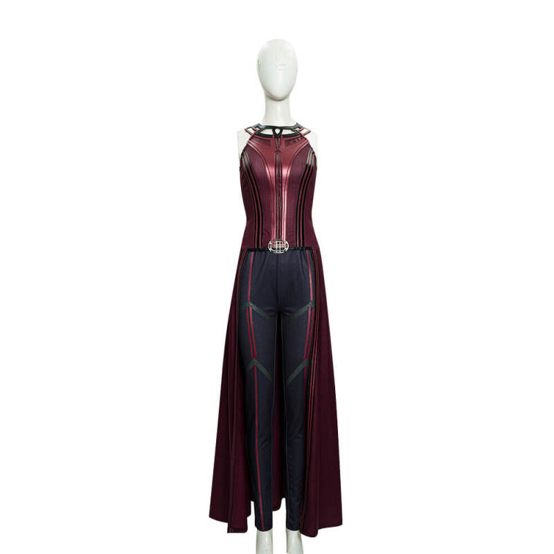 WandaVision Scarlet Witch Wanda Maximoff Cosplay Costume Style B (No Boots)Takerlama