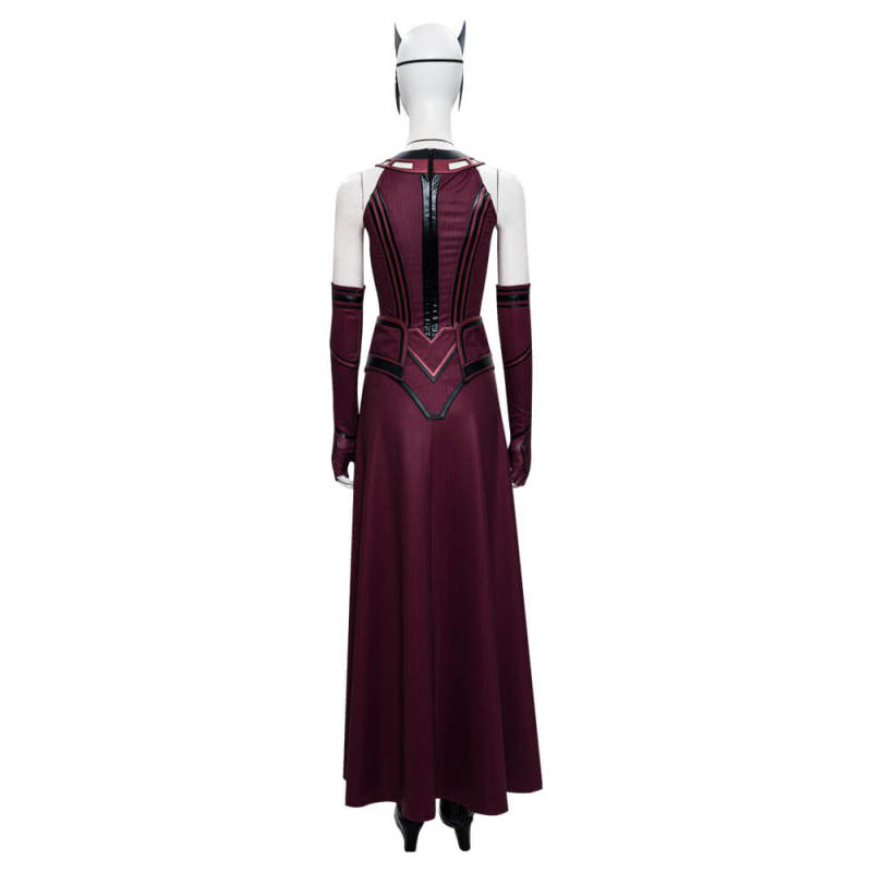 WandaVision Scarlet Witch Wanda Maximoff Cosplay Costume Style B (No Boots)Takerlama