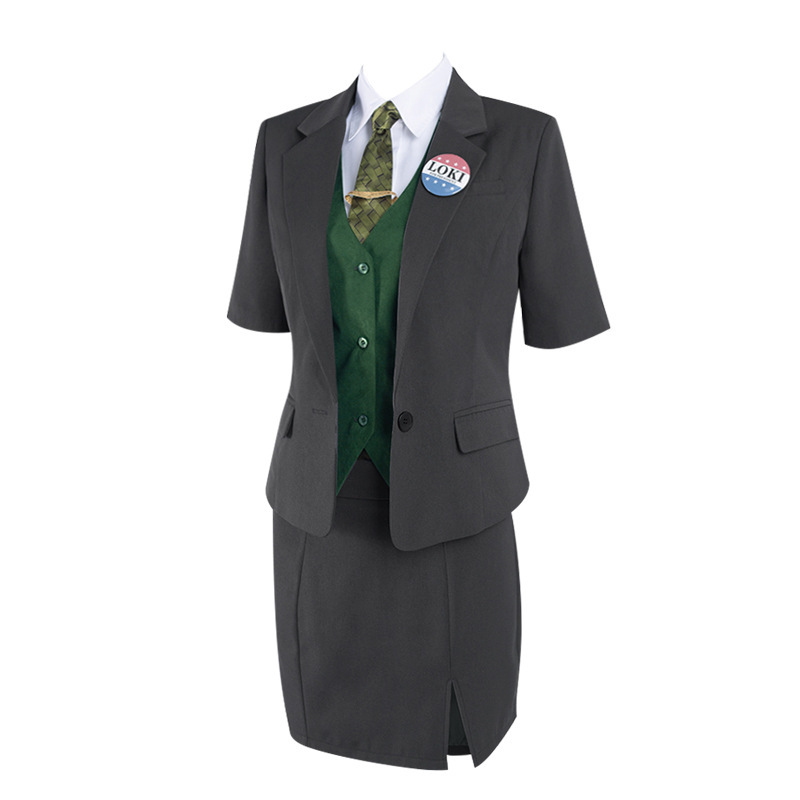Lady Loki Sylvie Uniform Cosplay Costume