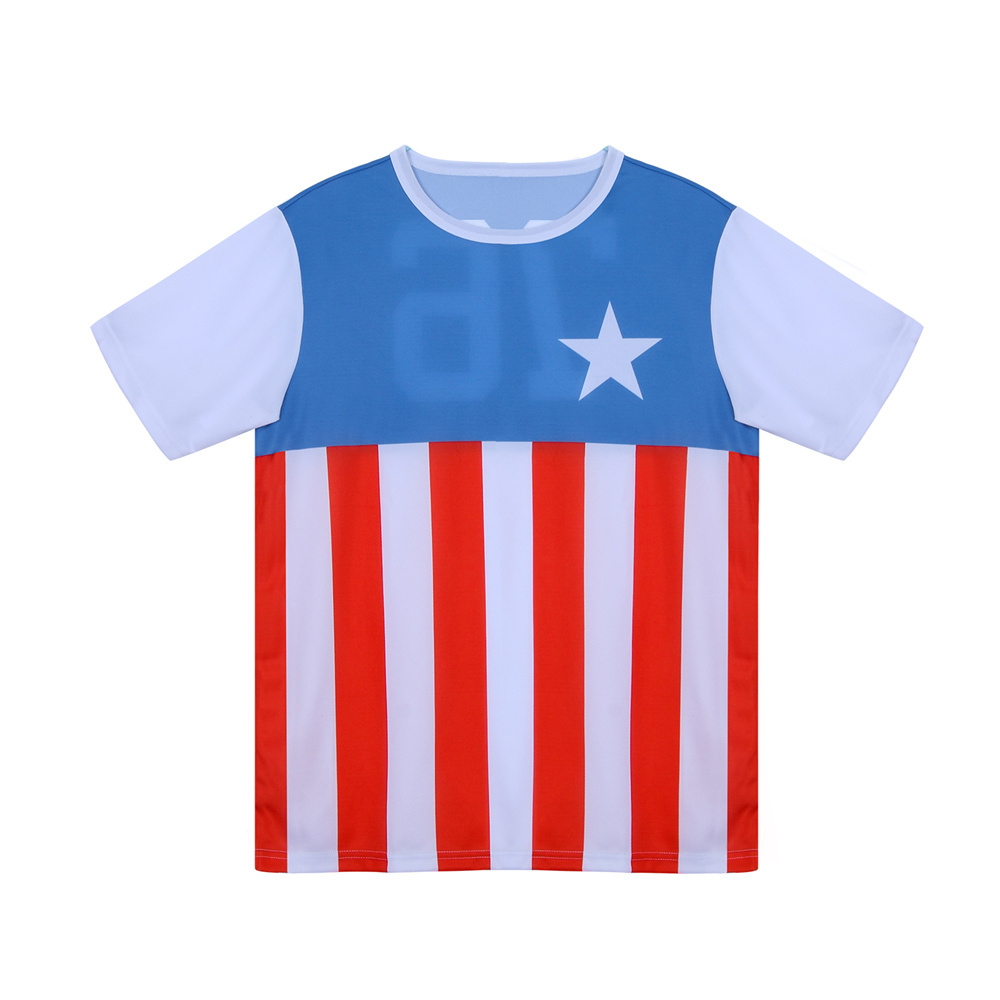America: The Motion Picture US Flag 76 T-Shirt In Stock Takerlama