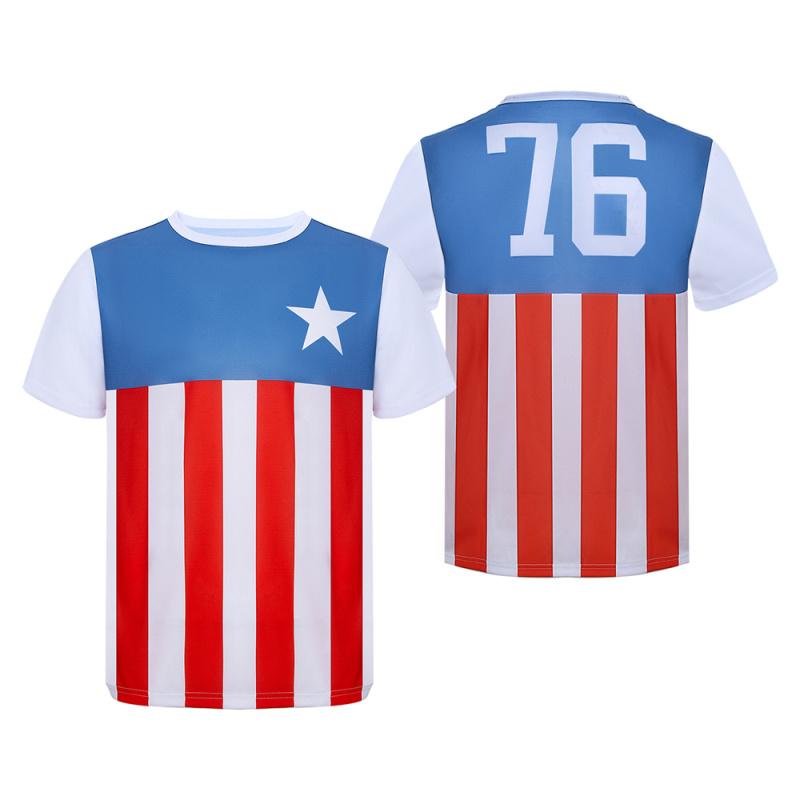 America: The Motion Picture US Flag 76 T-Shirt In Stock Takerlama