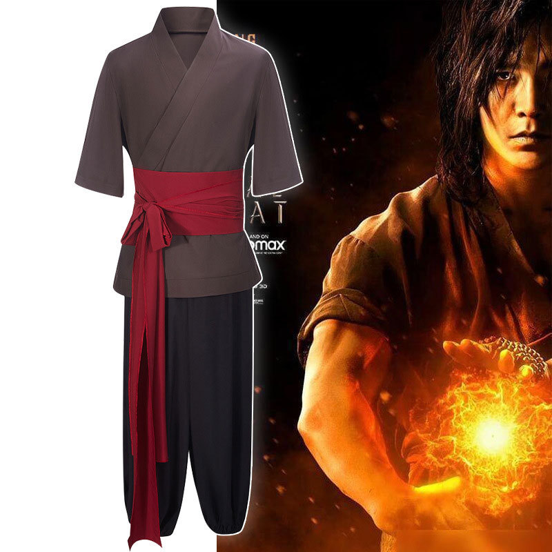 Mortal Kombat Liu Kang Cosplay Costume MK