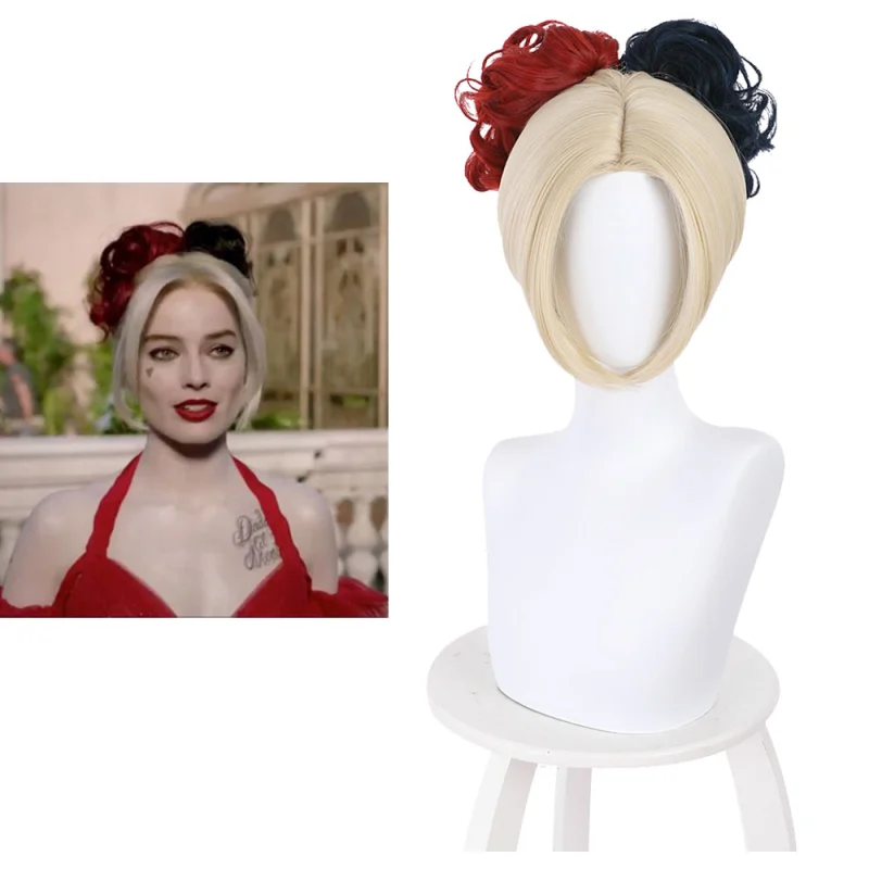 Harley Quinn Cosplay Wig The Suicide Squad 2021
