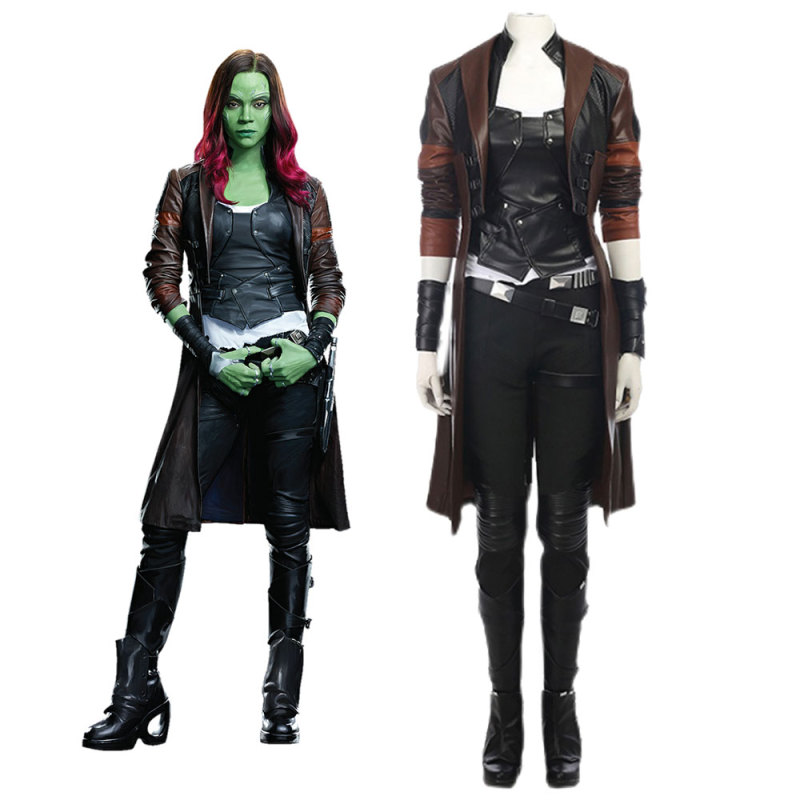 Guardians of the Galaxy 2 Gamora Cosplay Costume XS  XL In St​​​​​​​ock Takerlama