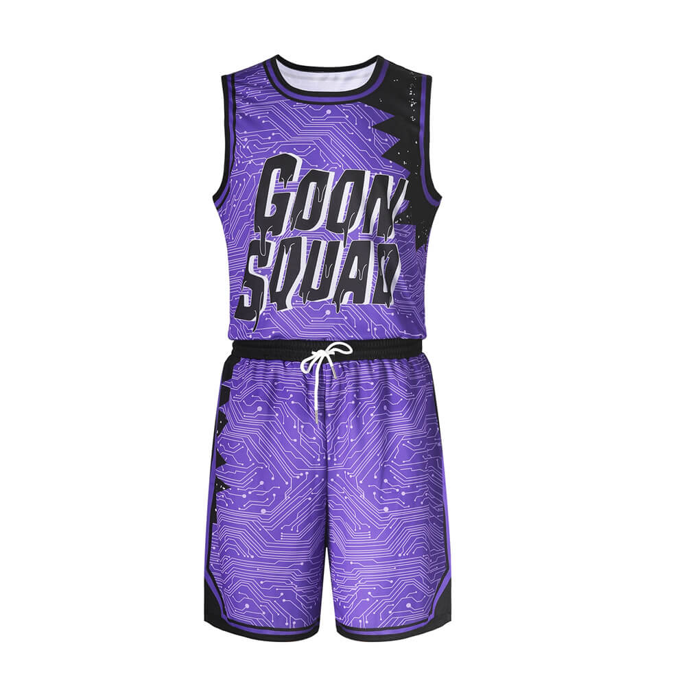 ASOS DESIGN Space Jam: A New Legacy co-ord basketball short with print in  purple, ASOS