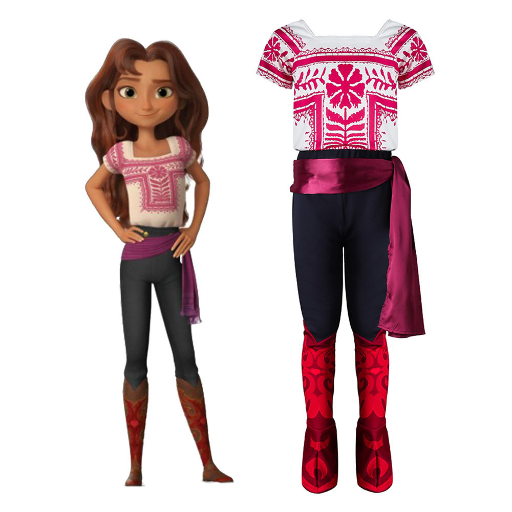Kids Spirit Untamed Dress Lucky Prescott Halloween Cosplay Costume Gift  In Stock-Takerlama