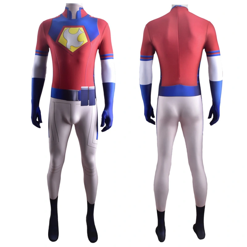 The Suicide Squad 2021 Peacemaker Cosplay Costume Adult Kids