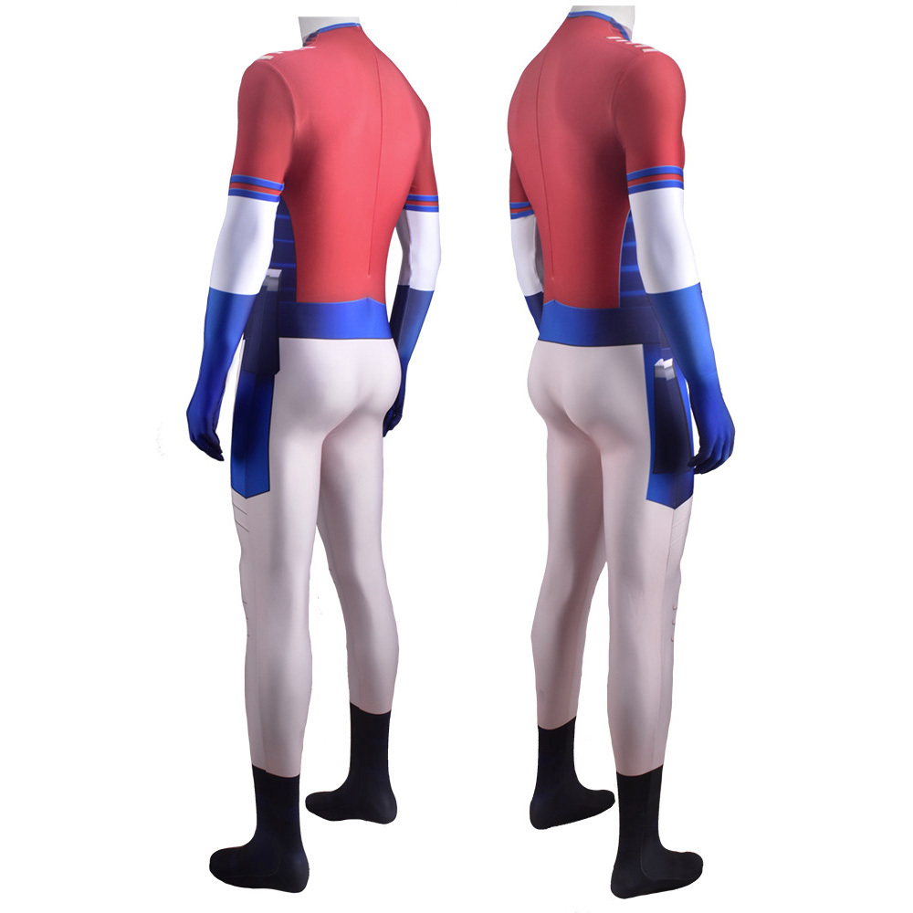 The Suicide Squad 2021 Peacemaker Cosplay Costume Adult Kids