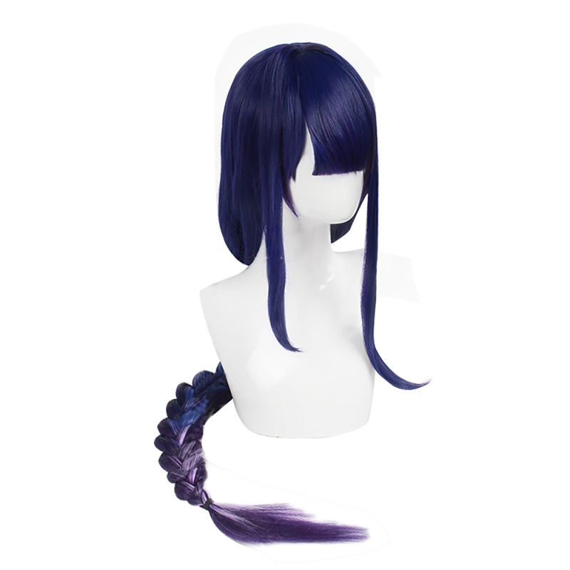 Genshin Impact Baal Raiden Shogun Cosplay Wig