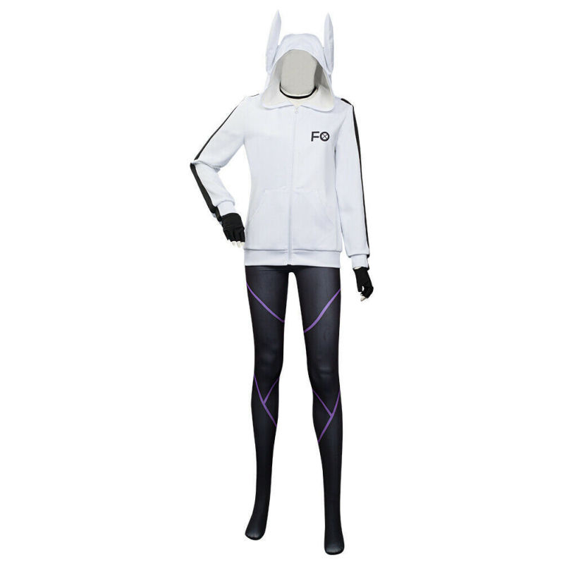 Anime Kemono Jihen Kon Cosplay Costume Hoodie