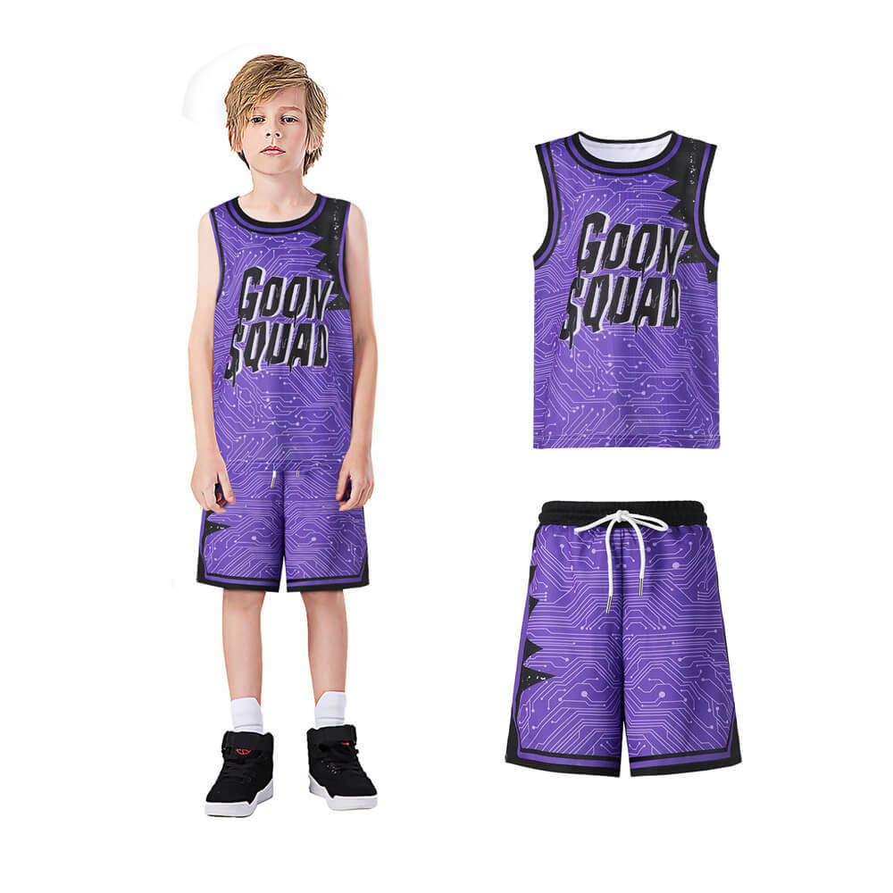 Kids Space Jam 2 Jersey A New Legacy Goon Squad Basketball Shirt(Ready To Ship) Takerlama