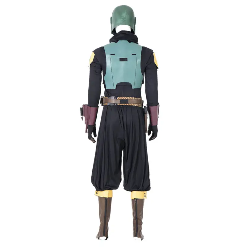 Star Wars The Mandalorian Season 2 Boba Fett Cosplay Costume Helmet-The Book of Boba Fett Takerlama