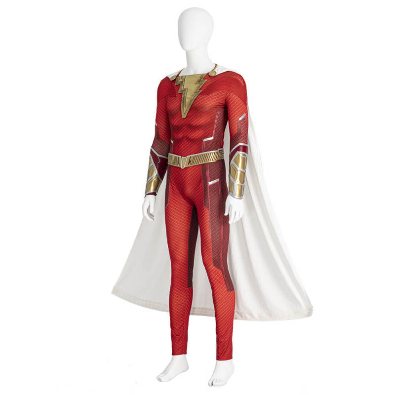 Shazam! Fury of the Gods Billy Batson Cosplay Costume Upgrade Takerlama