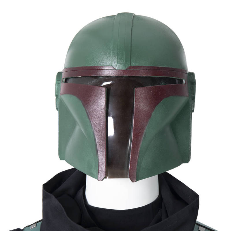 Star Wars The Mandalorian Season 2 Boba Fett Cosplay Costume Helmet-The Book of Boba Fett Takerlama