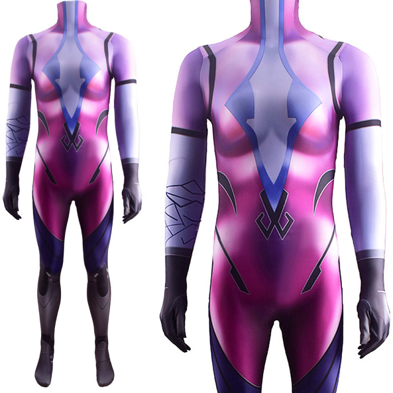 Overwatch Widowmaker Cosplay Costume Kids Adults