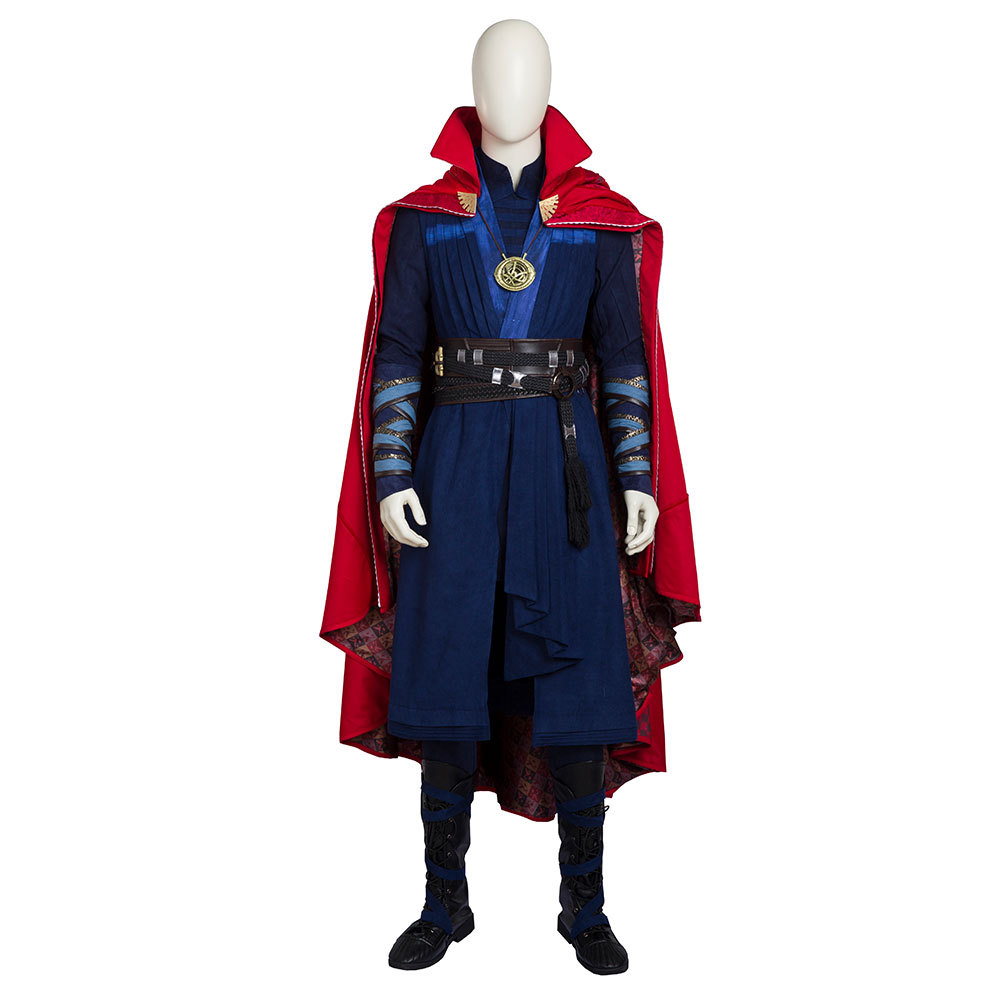 Doctor Strange Avengers Superhero Cosplay Costume Spider-Man No Way Home S L XXL In Stock