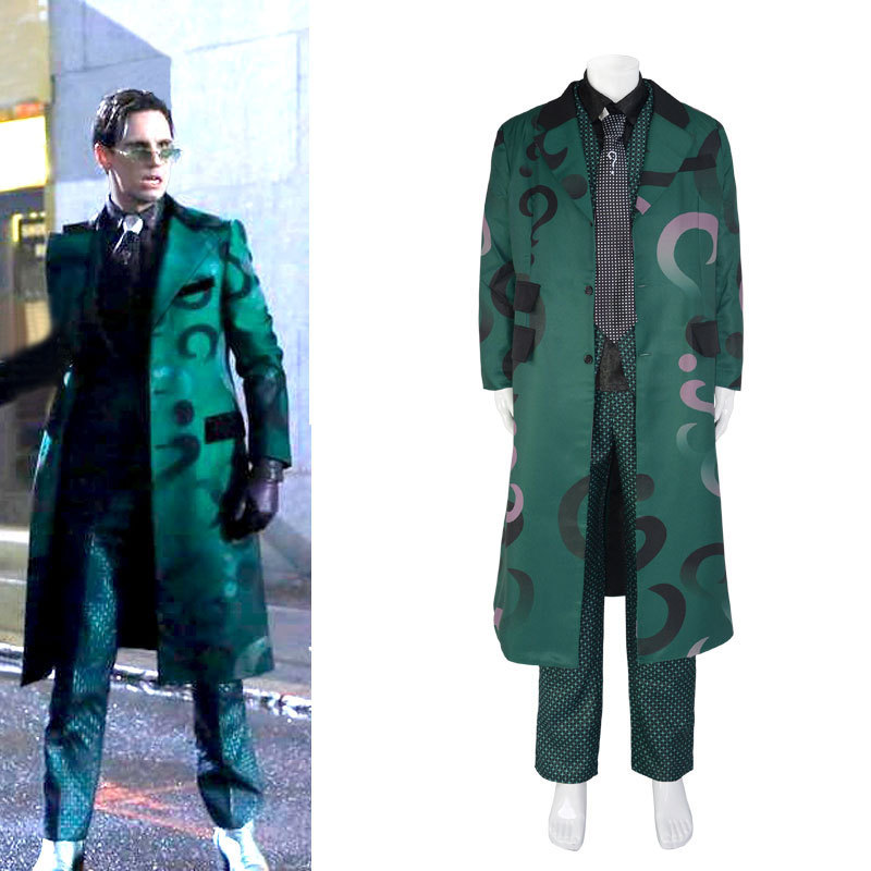 Riddler Edward Nigma Cosplay Costume Gotham Season 5