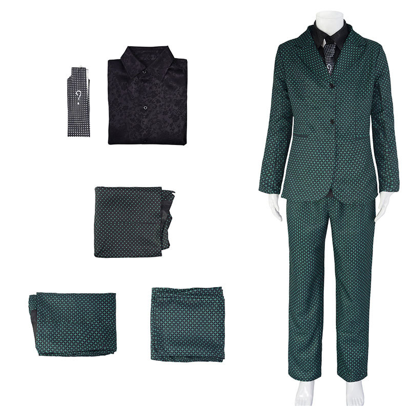 Riddler Edward Nigma Cosplay Costume Gotham Season 5