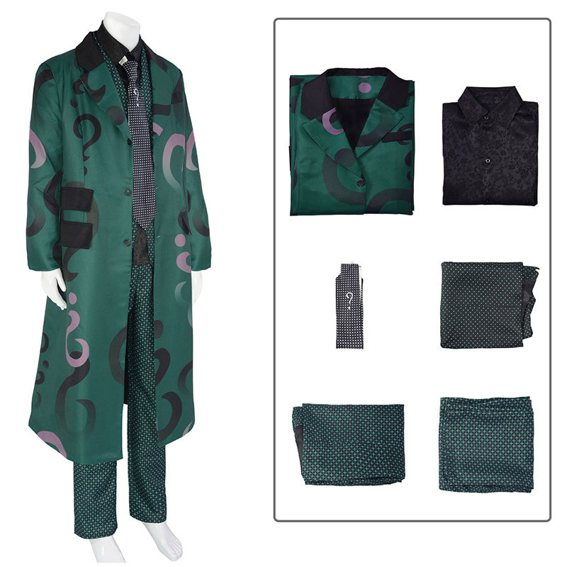 Riddler Edward Nigma Cosplay Costume Gotham Season 5