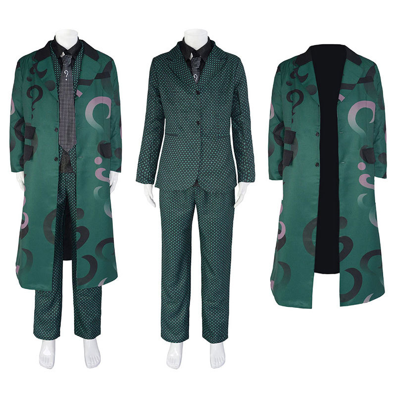 Riddler Edward Nigma Cosplay Costume Gotham Season 5