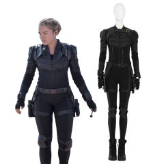 Black Widow 2021 Yelena Belova Black Cosplay Costume Takerlama