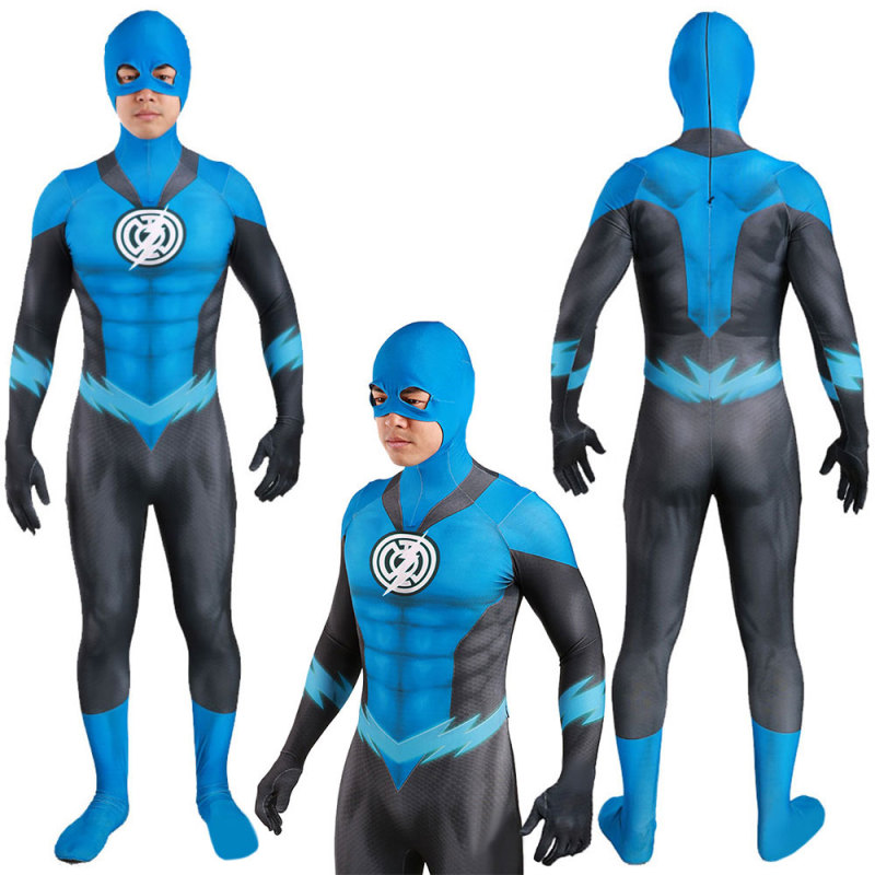 The Flash Godspeed August Heart Cosplay Costume Adult Kids