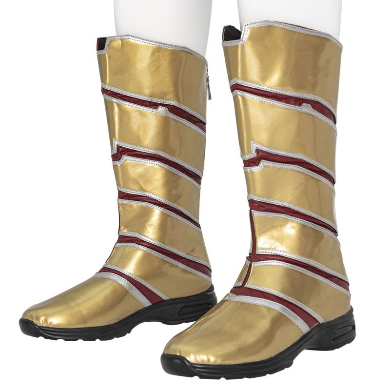 Shazam! Fury of the Gods Billy Batson Cosplay Boots Takerlama