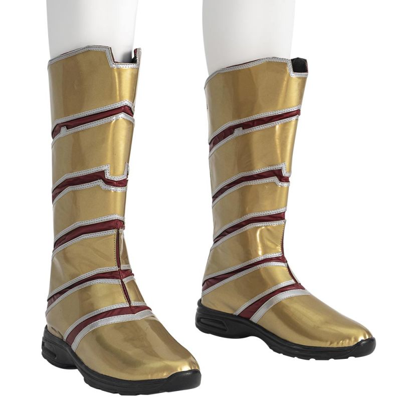 Shazam! Fury of the Gods Billy Batson Cosplay Boots Takerlama