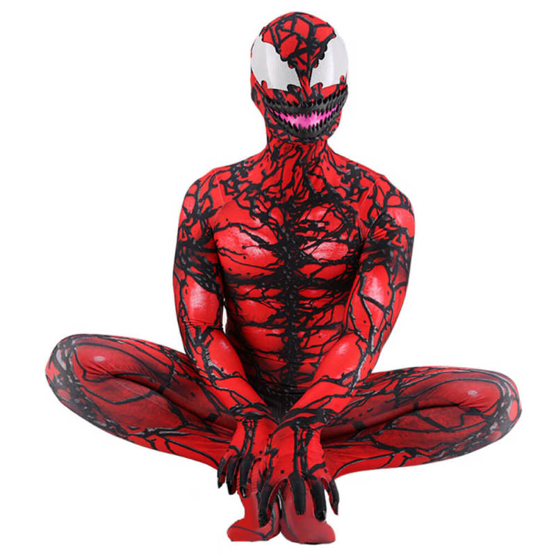 Venom 2: Let There Be Carnage Cletus Kasady Cosplay Costume Upgrade Adult Kids