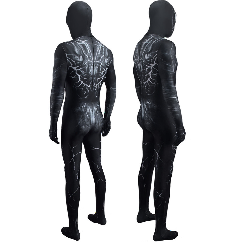 Venom 2: Let There Be Carnage Eddie Brock Cosplay Costume Adult Kids