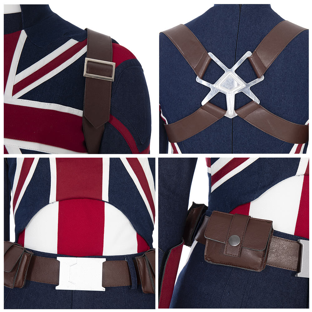 What If Captain Carter Were the First Avenger Peggy Carter Cosplay Costume