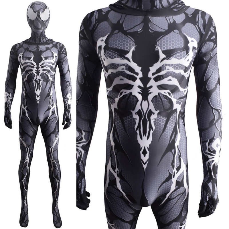 Venom Carnage Queen Gwen Spider Women Black Cosplay Costume Adults Kids