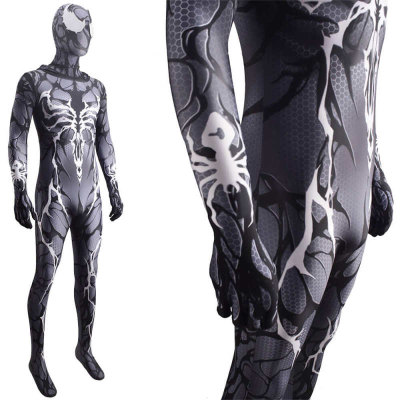 Venom Carnage Queen Gwen Spider Women Black Cosplay Costume Adults Kids