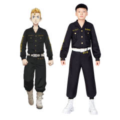 Kids Adults Tokyo Revengers Takemichi Hanagaki Draken Ken Ryuguji Cosplay Costume