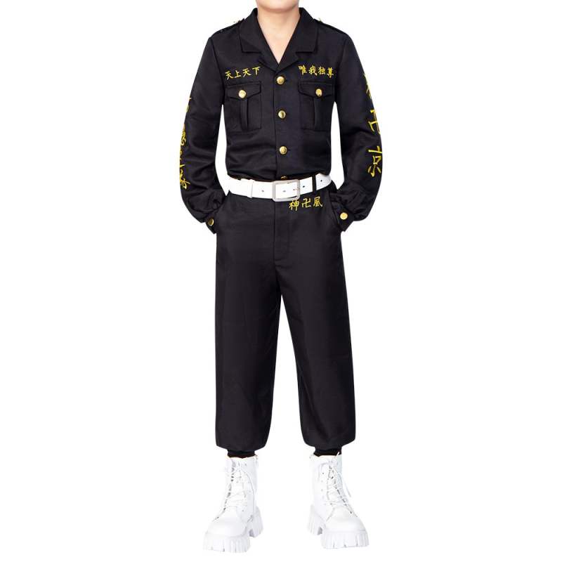 Kids Adults Tokyo Revengers Takemichi Hanagaki Draken Ken Ryuguji Cosplay Costume