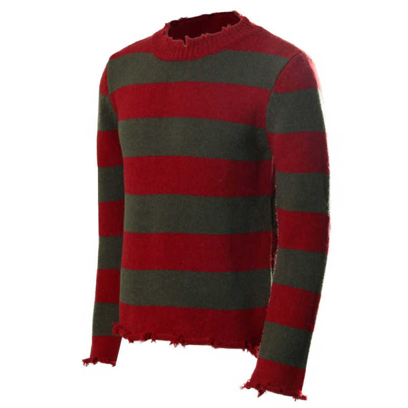 Todollcos A Nightmare on Elm Street Freddy Krueger Sweater Adult Cosplay